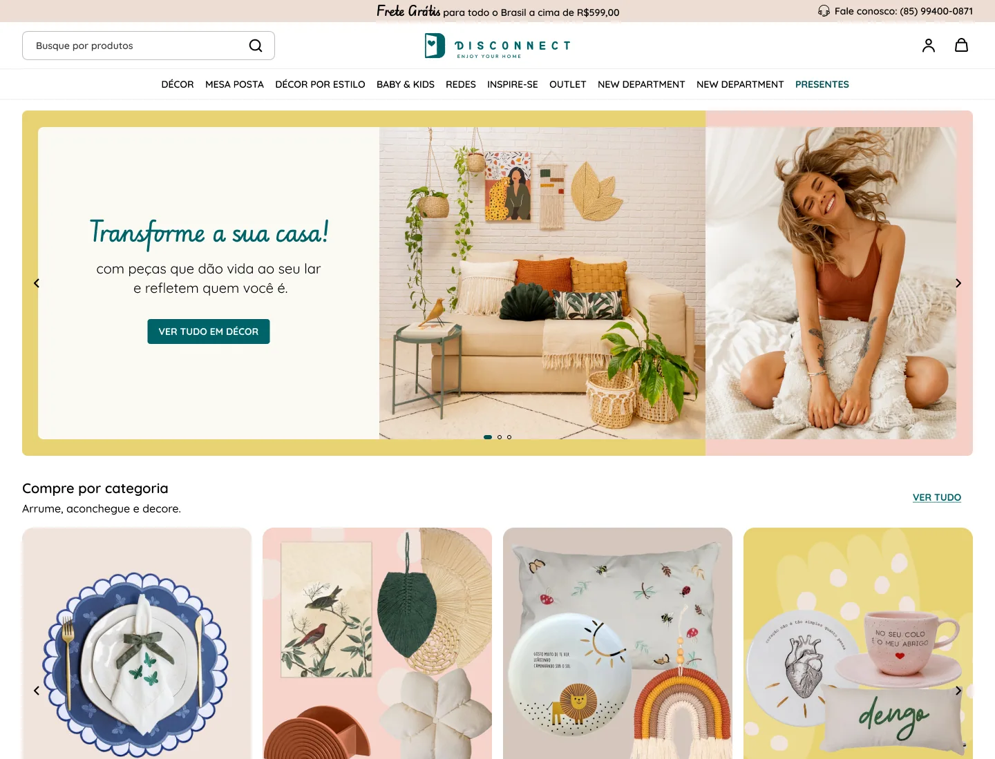 Disconnect Home - tela 1